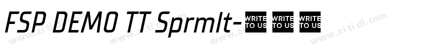 FSP DEMO TT Sprmlt字体转换 FSP DEMO TT Sprmlt字体转换